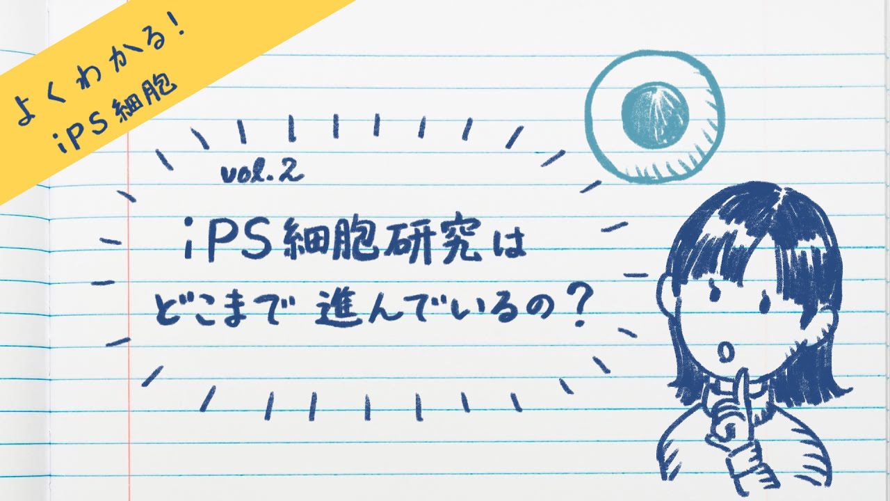 「iPS細胞研究はどこまで進んでいるの？」 よくわかる！iPS細胞 Vol.2